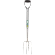 Draper Stainless Steel Soft Grip Border Fork