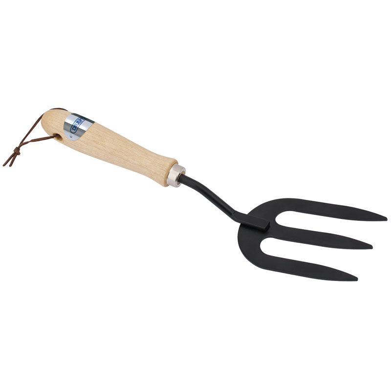 Draper Carbon Steel Weeding Fork with Hardwood Handle