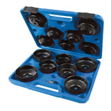 Silverline Oil Filter Wrench Set 15Pce