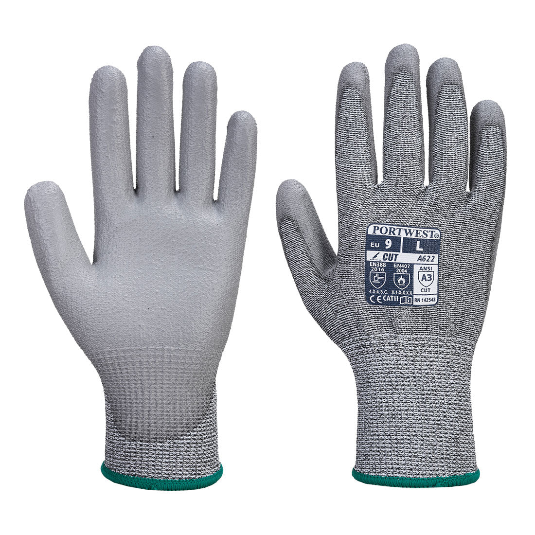 Cut C13 PU Palm Glove