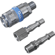 Sealey Air Tool 3 Piece Coupling Kit 1/4"