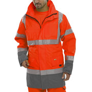 Beeswift Two Tone Breathable Traffic Jacket