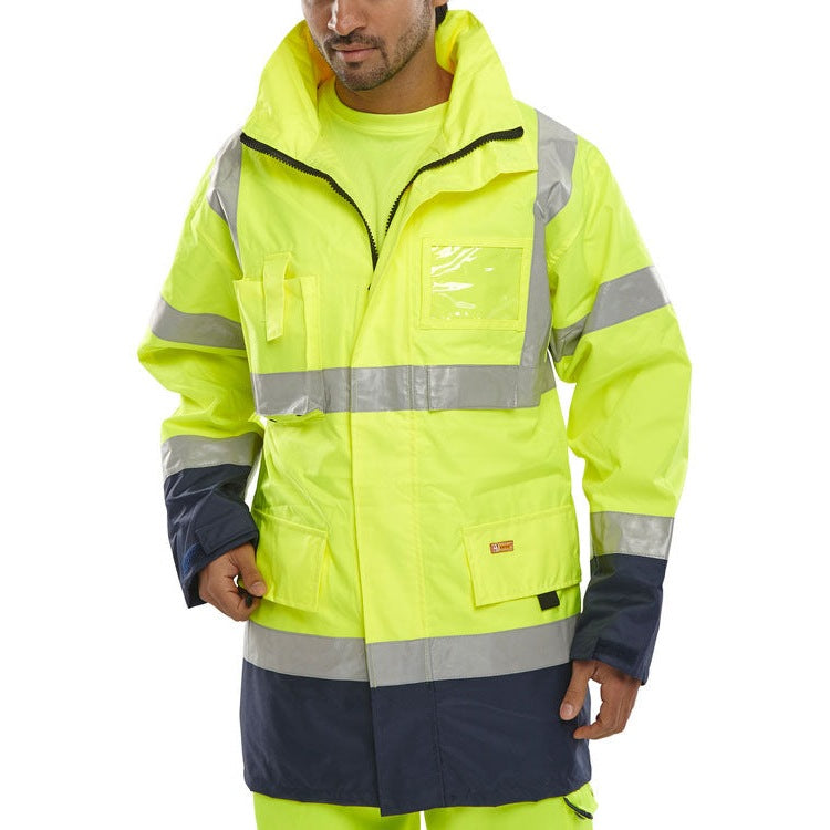 Beeswift Two Tone Breathable Traffic Jacket
