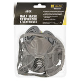 Bsafe Half Mask Respirator And Abek Cartridges Grey