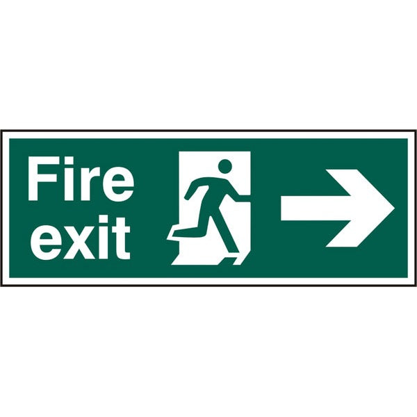 Bsafe Fire Exit Sign Green