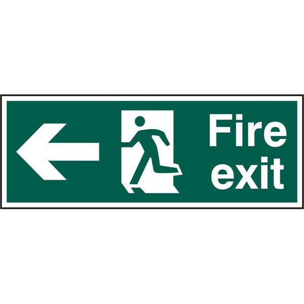 Bsafe Fire Exit Sign Green