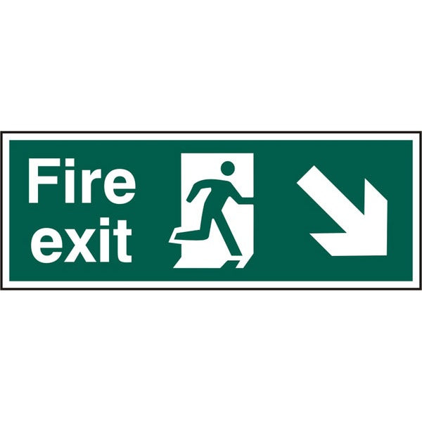Bsafe Fire Exit Sign Green