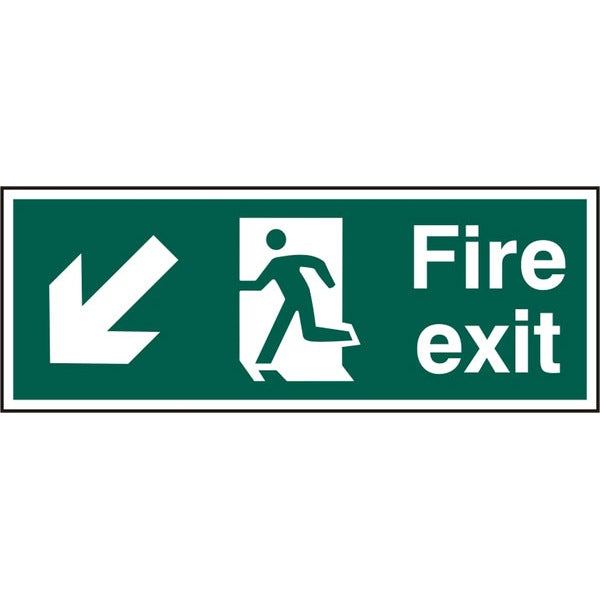 Bsafe Fire Exit Sign Green