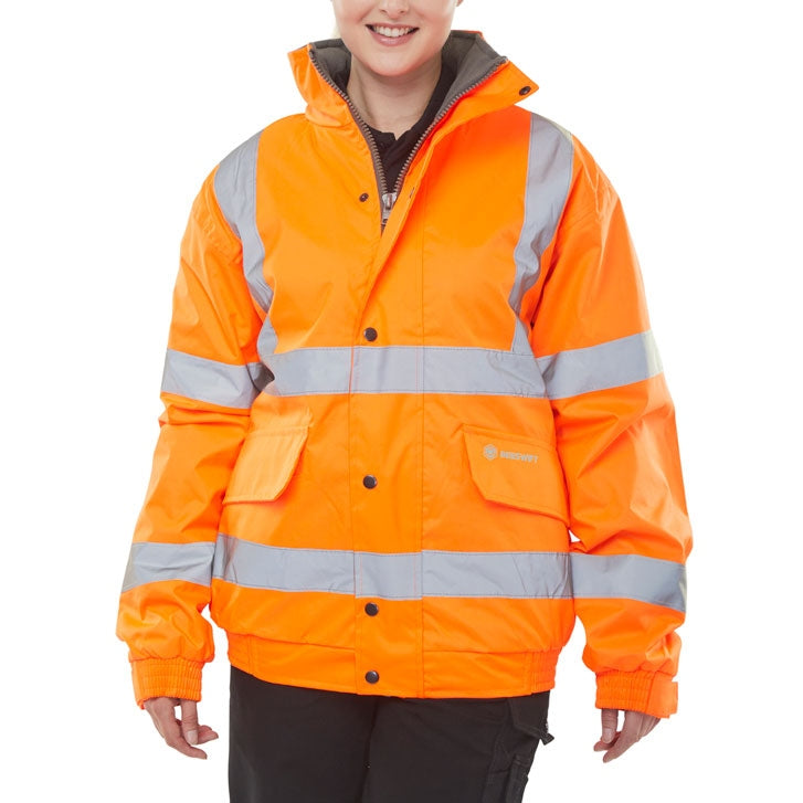 Beeswift High-Visibility-Super-Bomber-Ladies-Jacket