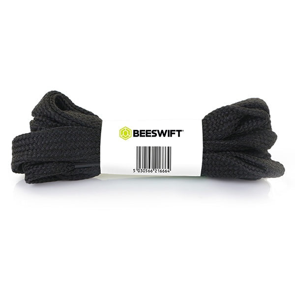 Beeswift Click Flat Boot Lace Black