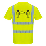 Portwest Social Distance Hi-Vis T-Shirt