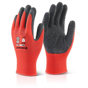 Beeswift Multi Purpose Latex Poly Glove Black