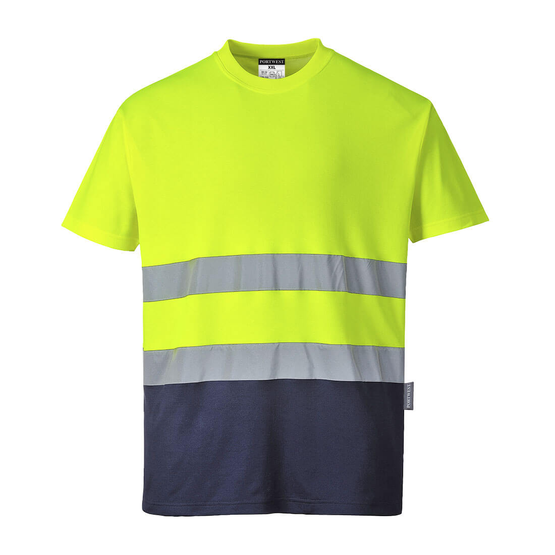 Two Tone Cotton Comfort T Shirt