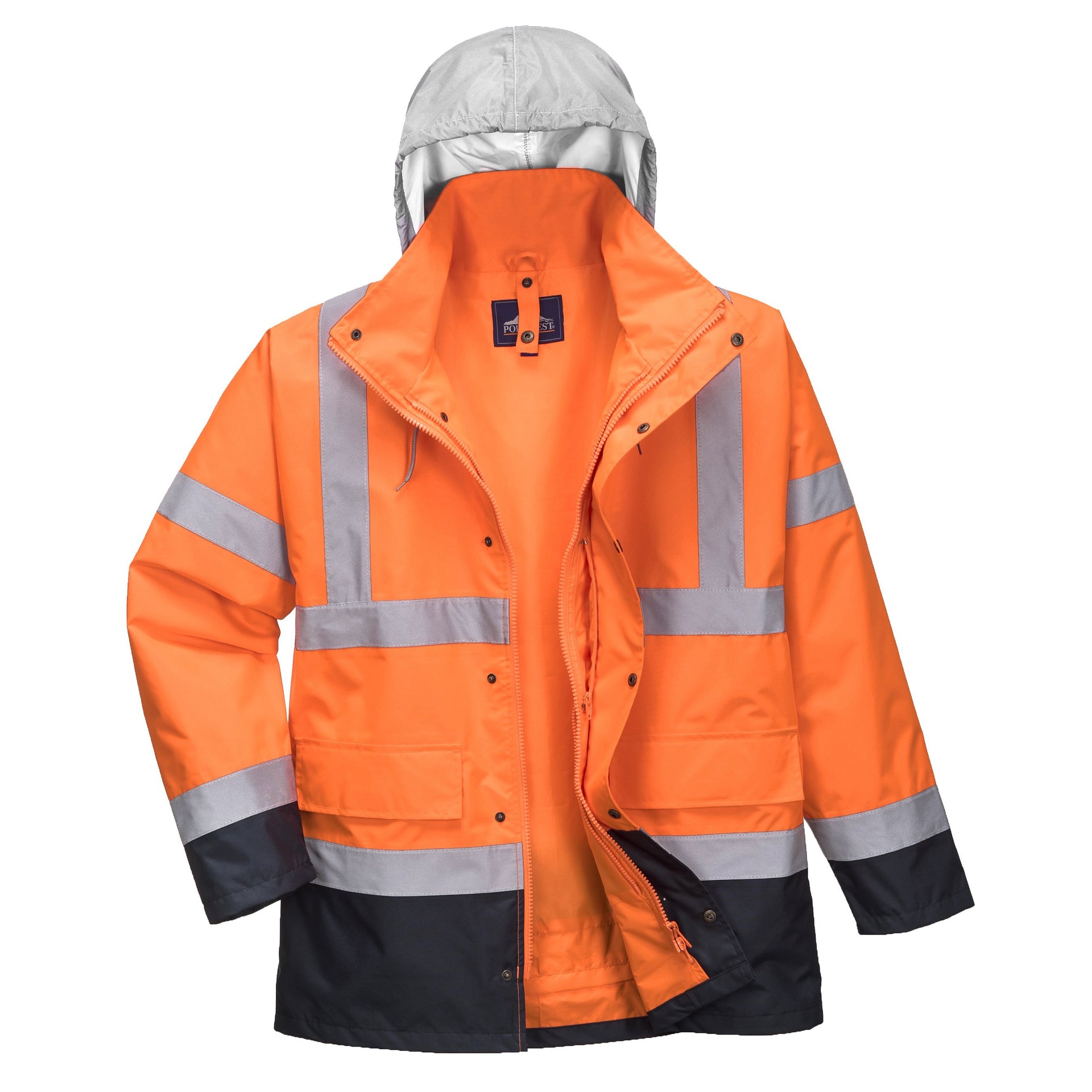 Hi Vis 4 1 Contrast Traffic Jacket