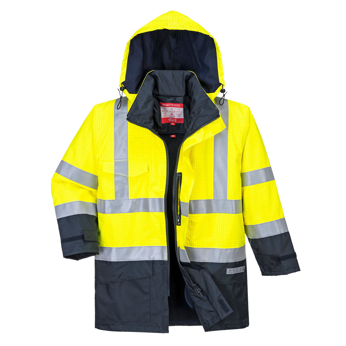 Bizflame Rain Hi Vis Protection Jacket