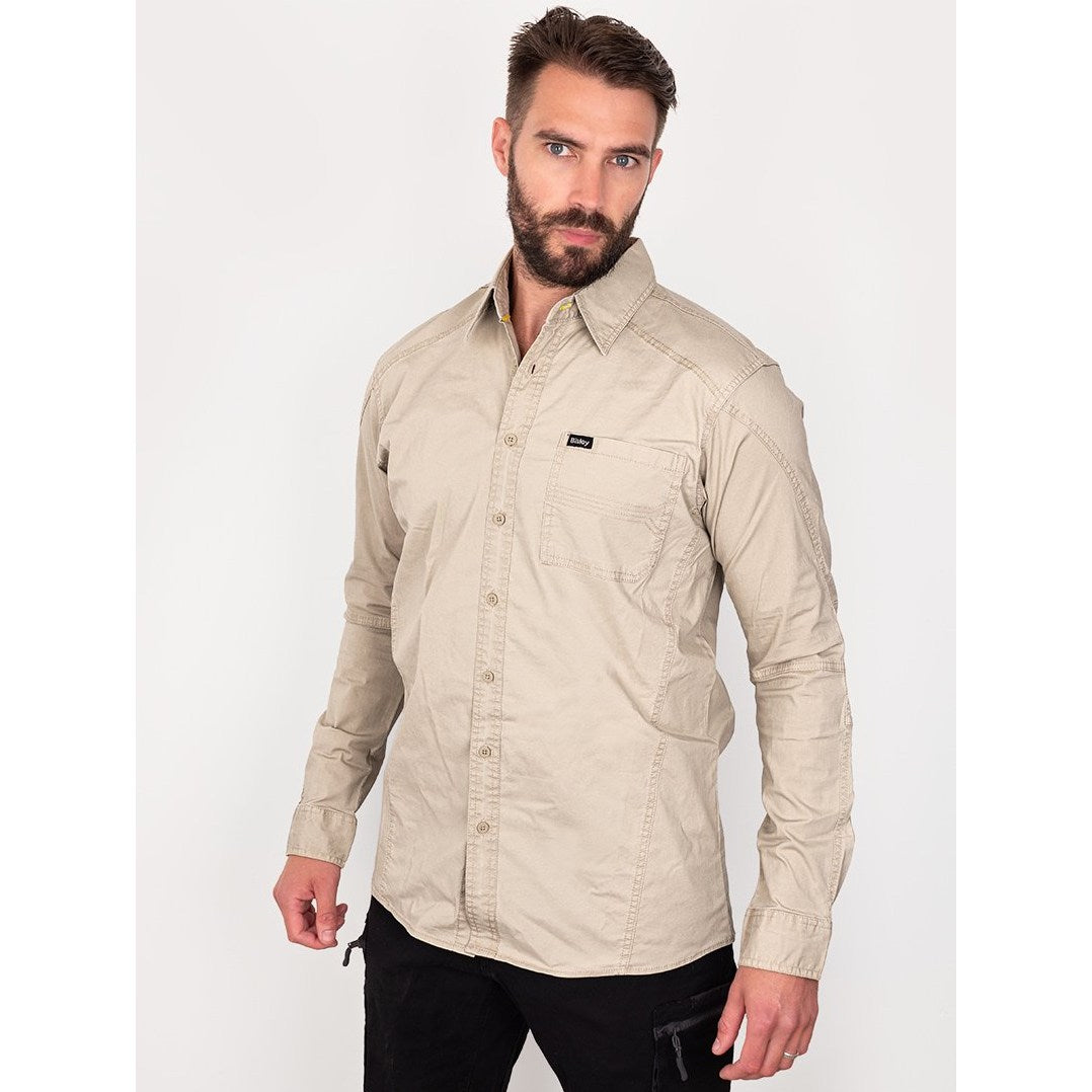 Bisley Flex & Move Long Sleeve Utility Work Shirt
