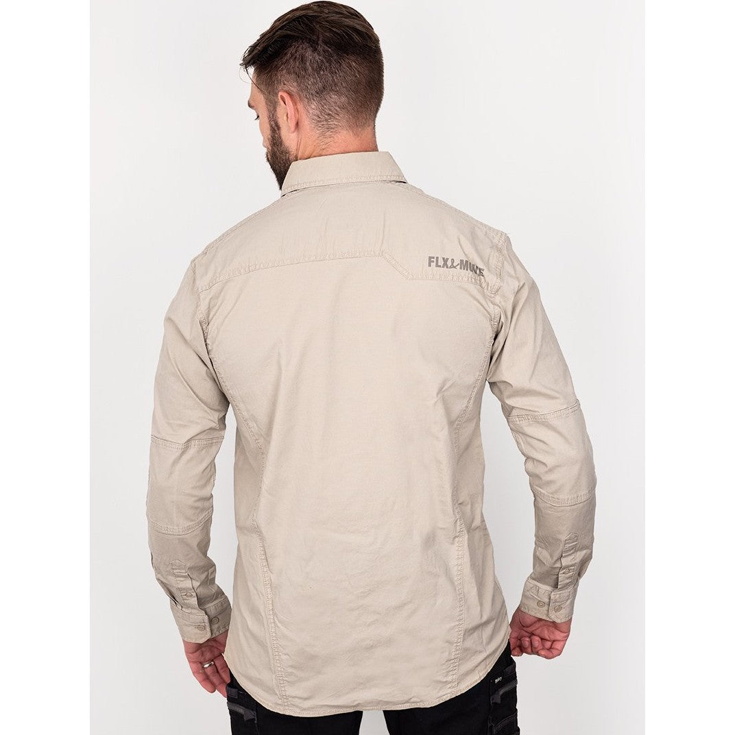 Bisley Flex & Move Long Sleeve Utility Work Shirt
