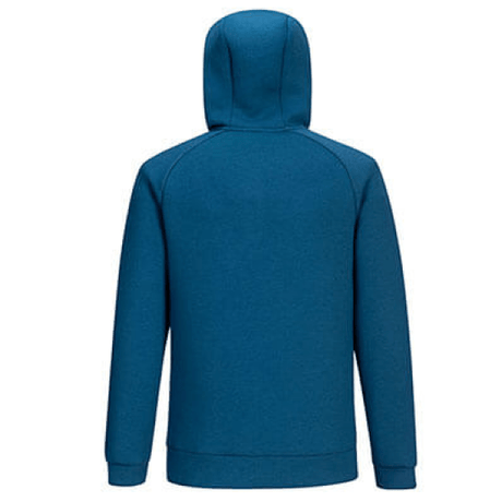 Portwest DX4 Quarter Zip Hoodie #colour_metro-blue