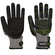 Portwest VHR15 Nitrile Foam Impact Glove #colour_black-green