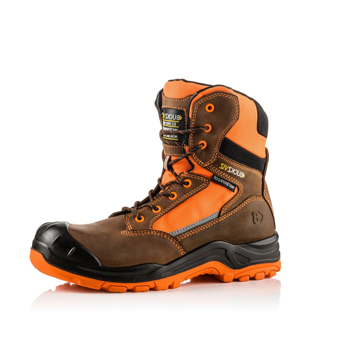 Buckbootz Buckz Viz Safety Lace/Zip Boots