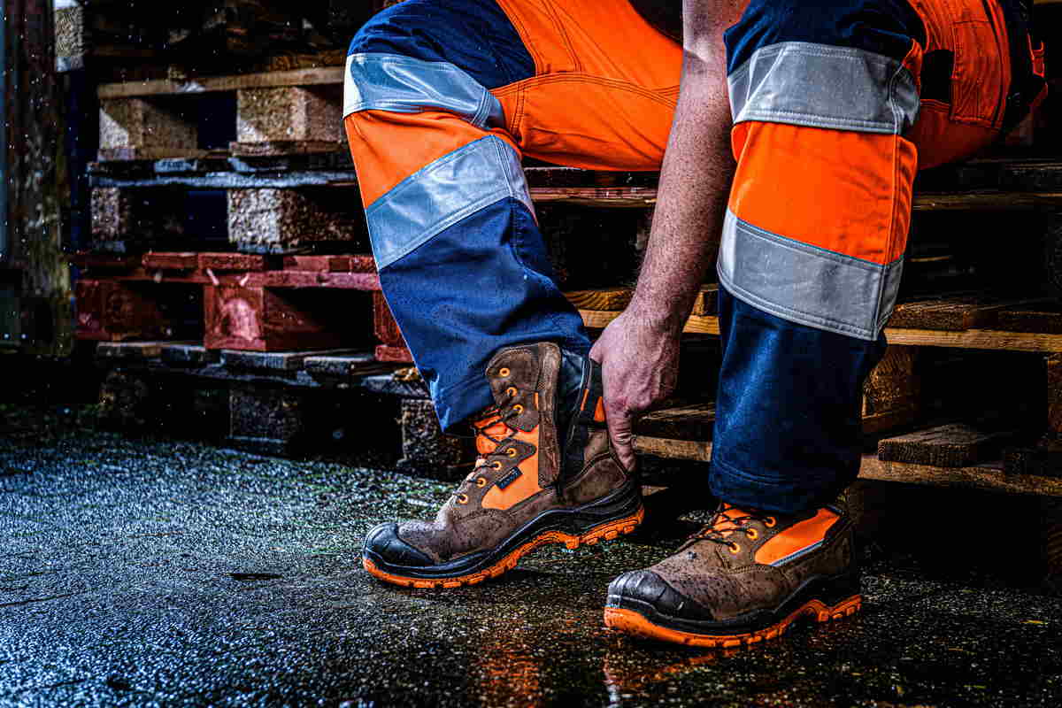 Buckbootz Buckz Viz Safety Lace/Zip Boots