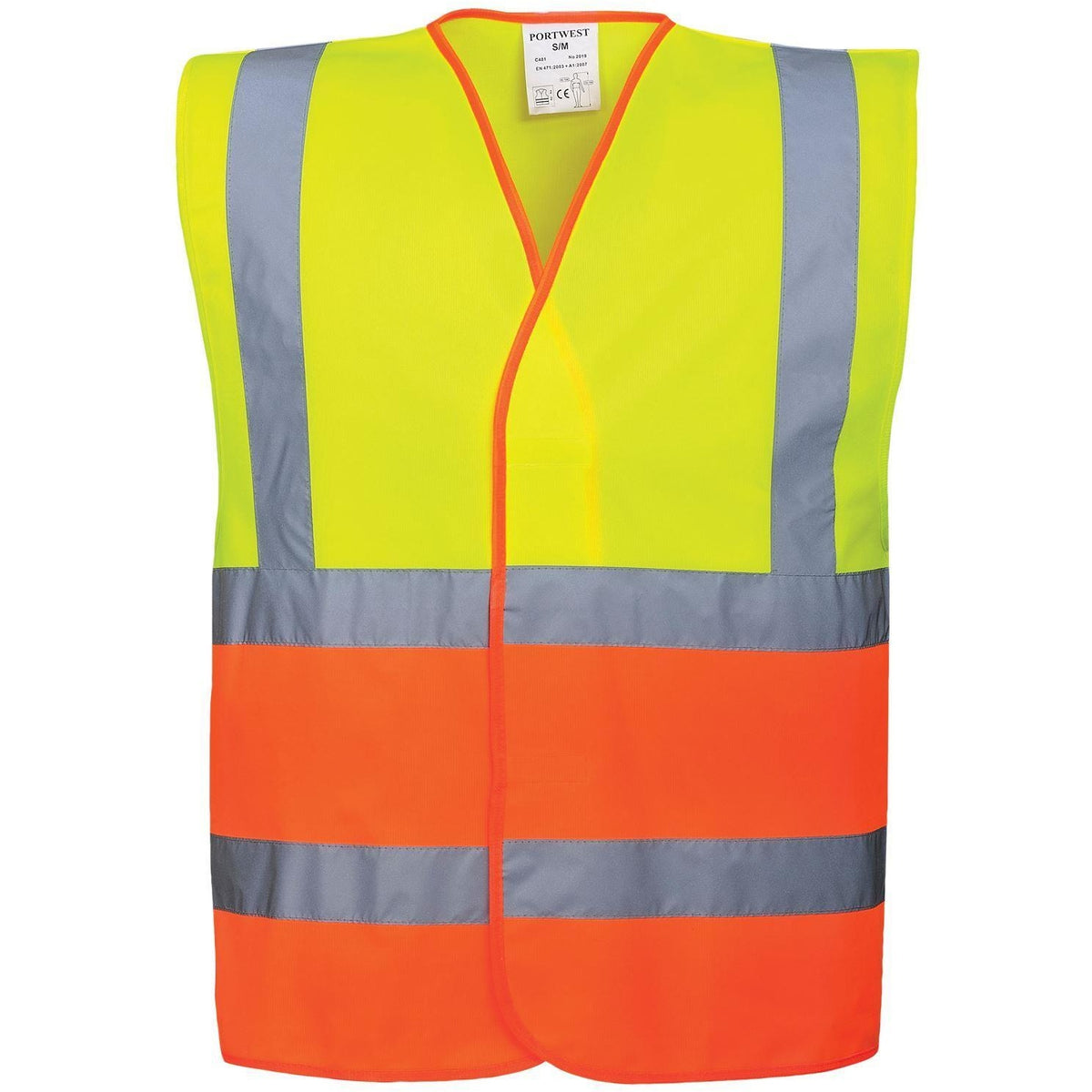 Two Tone Hi Vis Vest