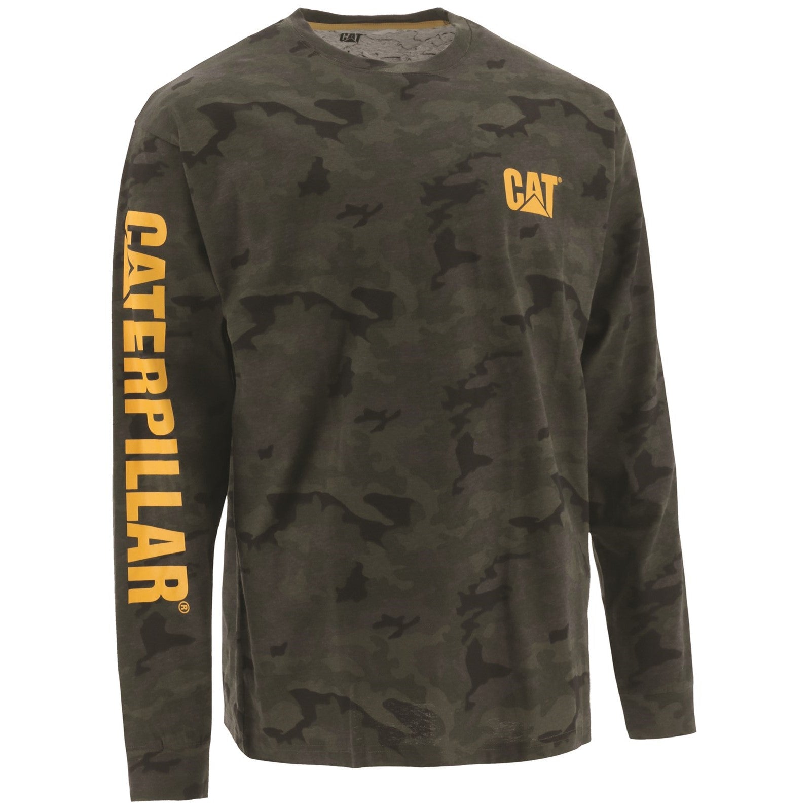 Caterpillar Trademark Banner Long Sleeve T-Shirt