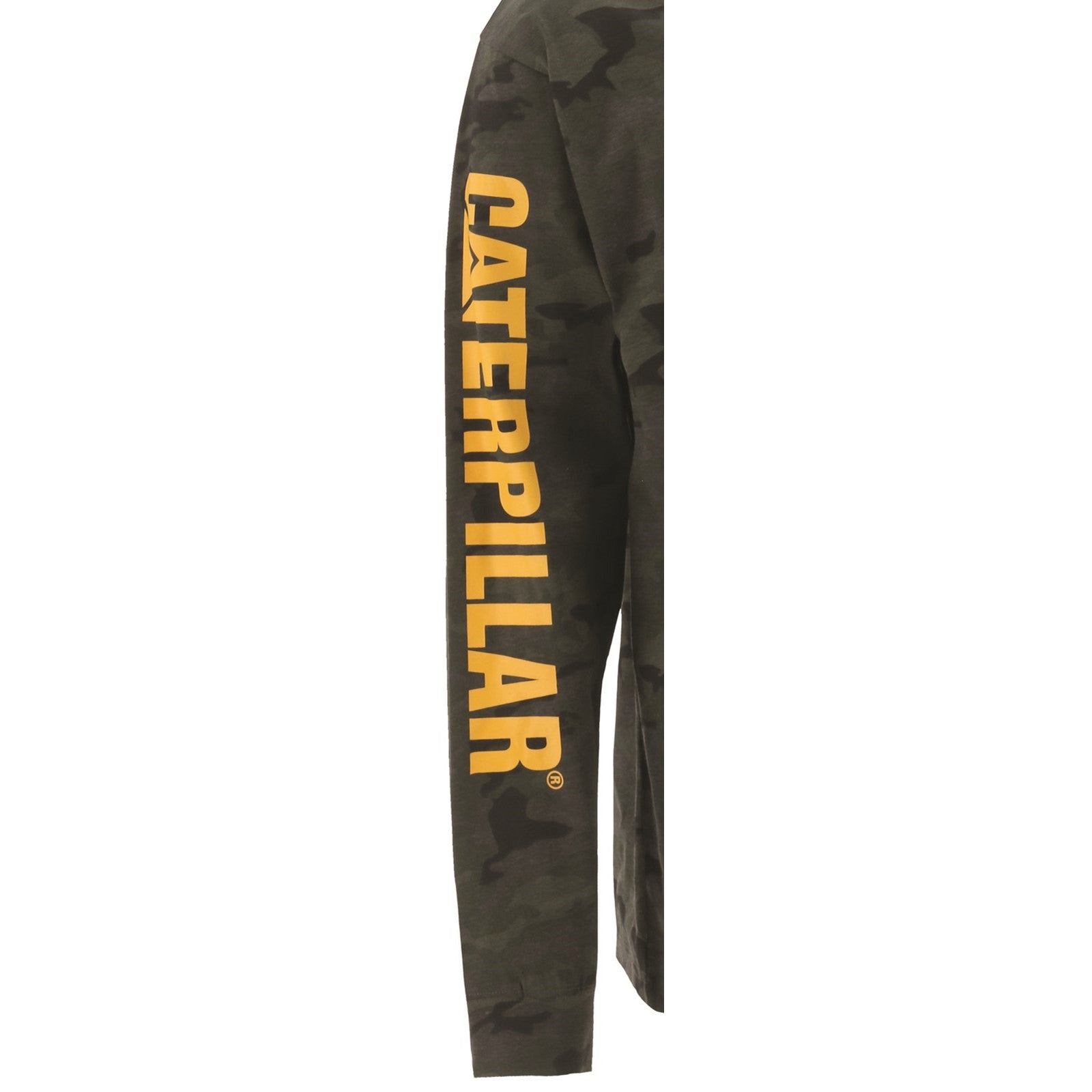 Caterpillar Trademark Banner Long Sleeve T-Shirt