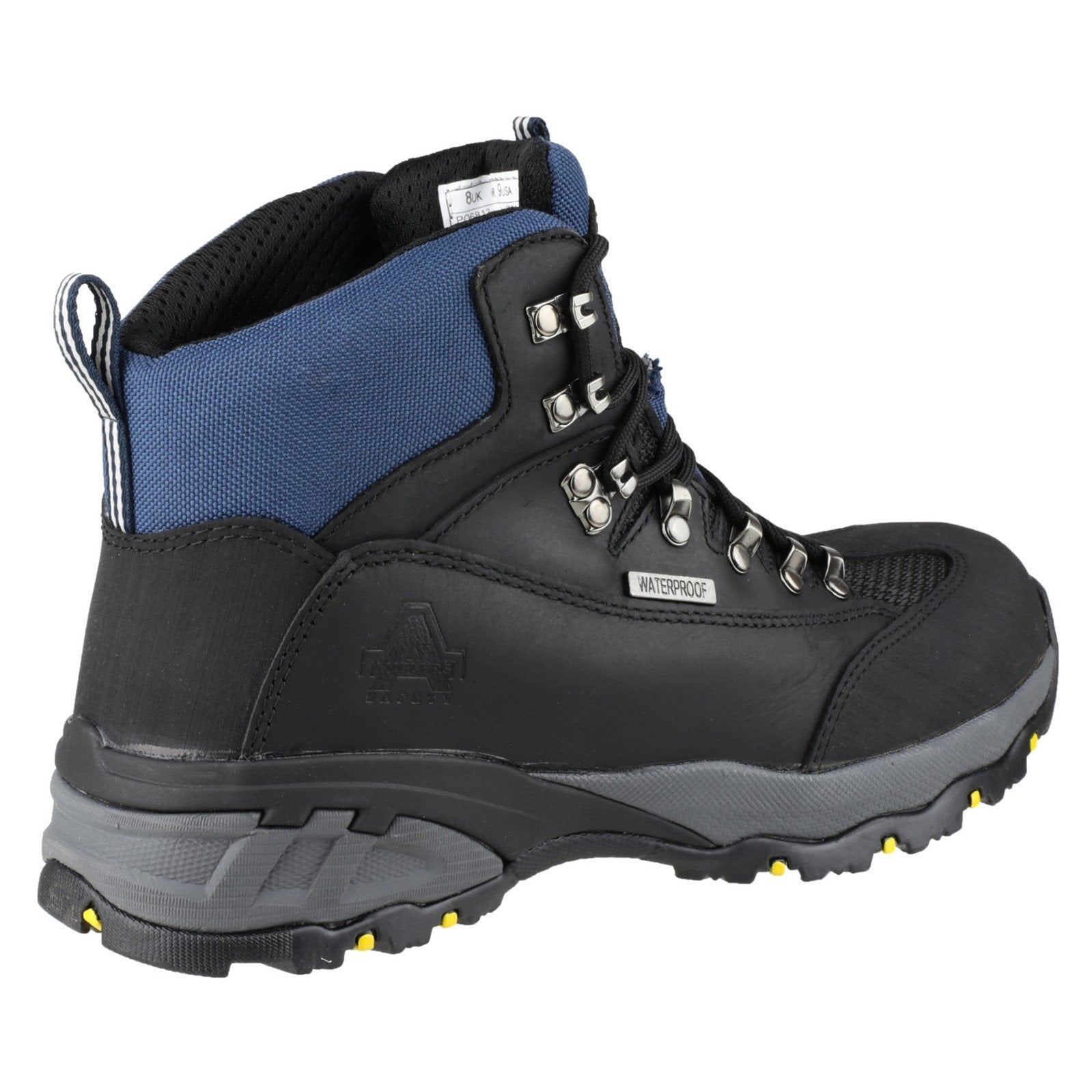 Amblers Safety Blue Waterproof Lace Up Hiker Safety Boots